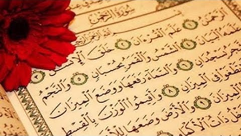 سورة الرحمن بصوت الشيخ مشاري بن راشد العفاسي جوده عاليه بدون اعلانات