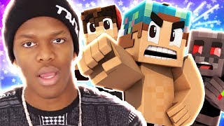 Minecraft Bed Wars: Joey Calls Out KSI! (Funny Moments)