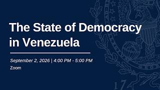 El estado de la democracia en Venezuela