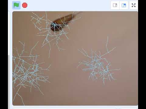 Breaking the wall by using video sensing [scratch 3.0] 비디오센싱