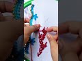 embroidery work #embroidery #design #crochet #handmade #tutorial #shorts