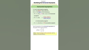 How to Find the Horizontal Asymptote, Example 2