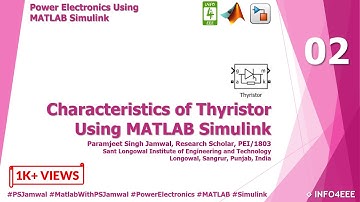 Characteristics of Thyristor Using MATLAB Simulink #02