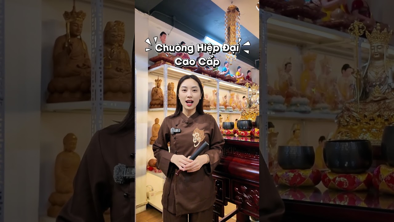 🔔 Chuông Hiệp Đại Đài Loan Cao Cấp, Thủ Công Kỹ Nghệ Tinh Xảo 🎨 #phápduyênshop #phapkhi #chuongchua