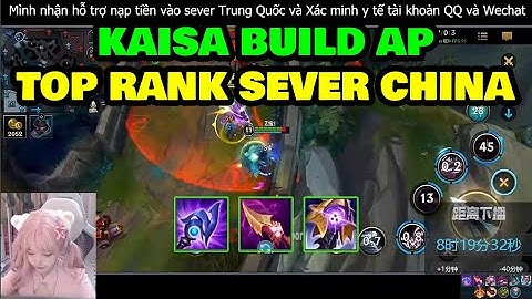 Kaisa Tốc chiến | Kaisa build AP đang quá lỗi khiến nó đc ưa chuộng tại các giải TốcChiến và LMHT PC