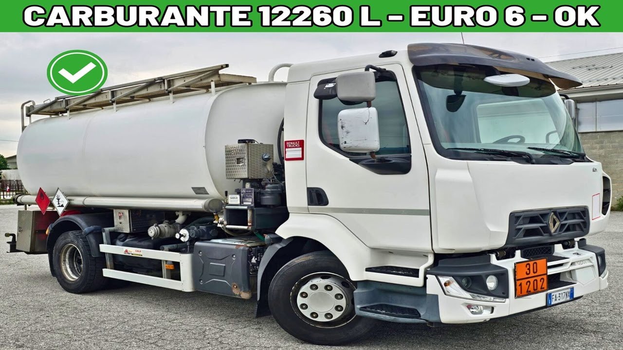 RENAULT D16 CAMION TRASPORTO CARBURANTI - Cod. BRRN1030