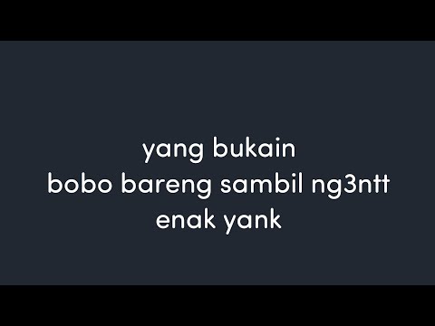 Sayang bukain - amr suara cowok -desahan cowok part 17