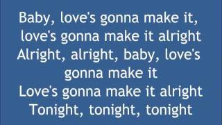 Love's Gonna Make It Alright Lyrics - George Strait chords