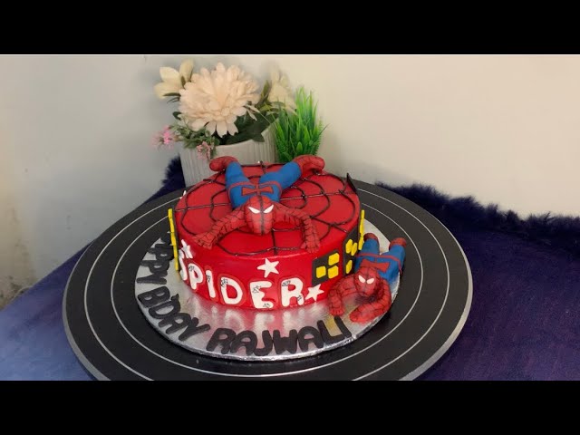 Spiderman theme bento cakes that - Dessert Box by Dolly