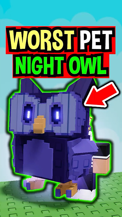 WORST NIGHT OWL PET in Roblox Grow a Garden..
