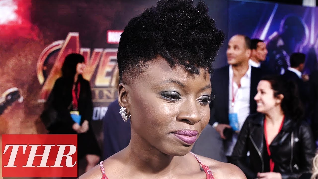 Danai Gurira on 'Avengers: Infinity War' Premiere Red Carpet | THR