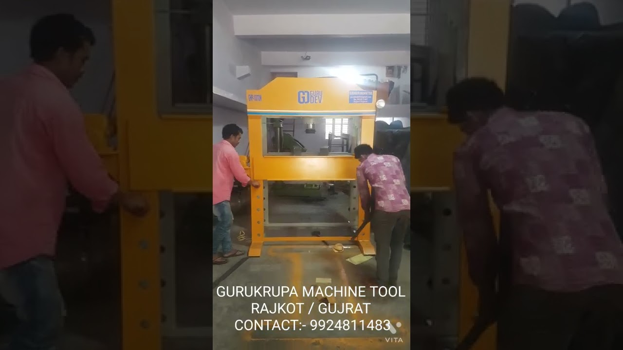 100 TON H TYPE HAND OPRETED PRESS