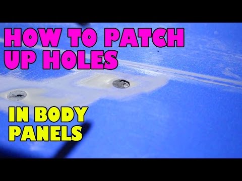 How to patch up holes in body panels