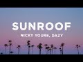 Nicky youre dazy  sunroof lyrics