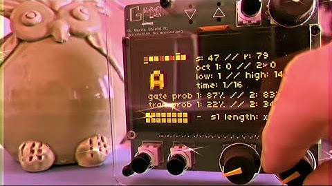 JAMUARY 2023 // DAY 03 // Monome Norns Shield // Less Concepts 3 script // Dark Sequences