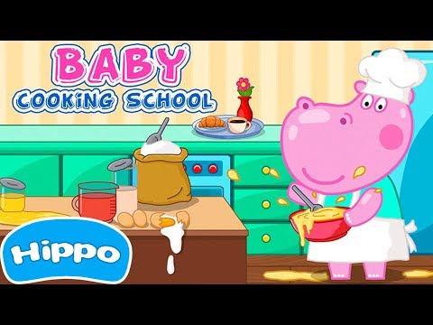 Hippo 🌼 Bebé Escuela de Cocina 🌼 Juego de dibujos animados para los niños