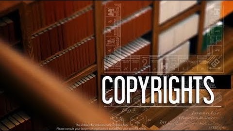 Intellectual Property: Copyrights