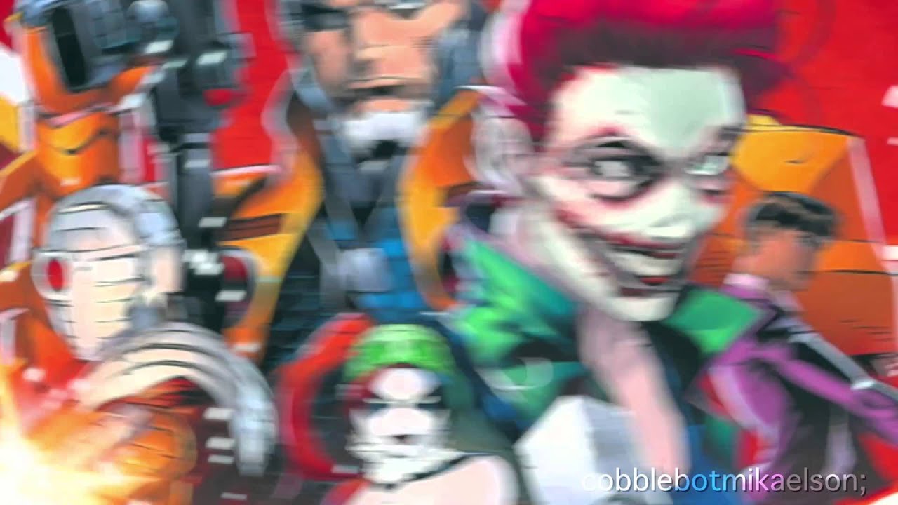 dc villains (comic book style) -  hit and run