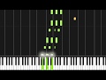 Migos - Stir Fry (Synthesia) (Piano-Tutorial) (Acoustic)// EASY