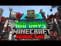 I Survived 100 Days in a Radioactive Wasteland on Minecraft... Here's What Happened