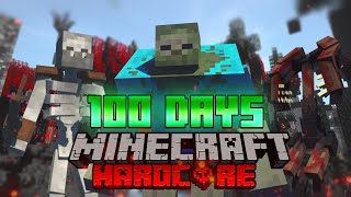 I Survived 100 Days in a Radioactive Wasteland on Minecraft... Here's What Happened