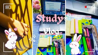 VLOG 🏷️ | 2 hours continuous study 💆‍♂️ | Motivation 📚 #studymotivation #studyvlog #trending