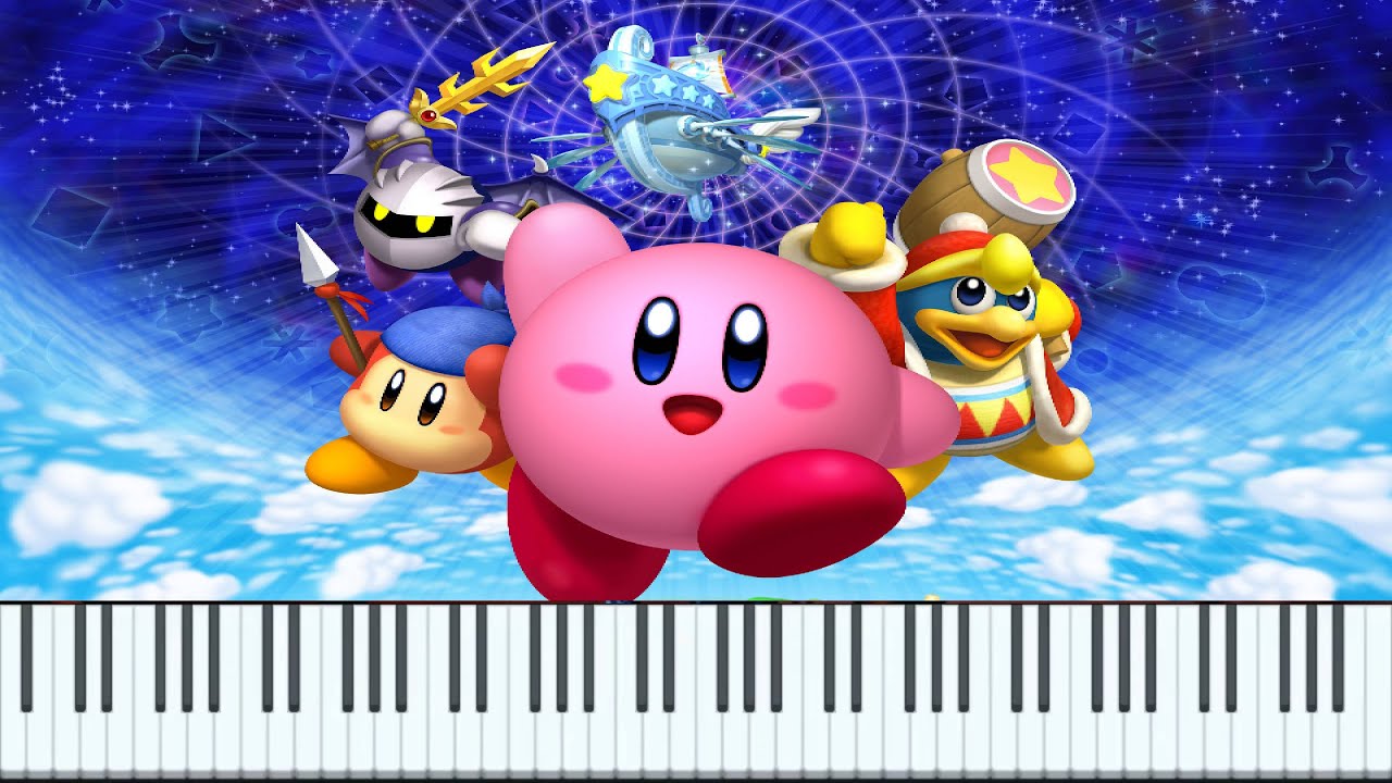 Kirby's Return to Dream Land - Credits (For 2 pianos) Sheet music for Piano  (Piano Duo)