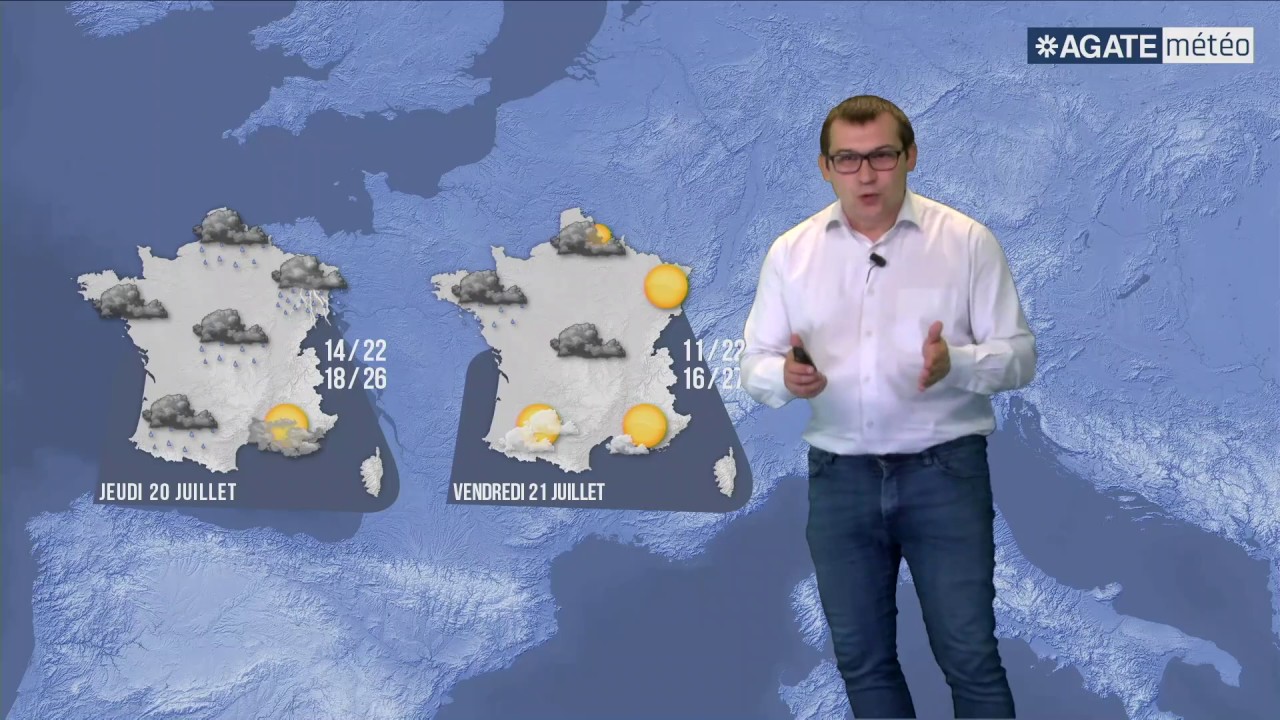 Bulletin météo du 19 Juillet 2017 - YouTube