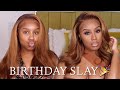 WATCH MY SLAY MY BIRTHDAY LOOK| PERFCT BLONDE WIG FOR FALL| HAIRVIVI
