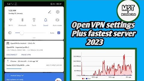 OpenVPN settings plus fastest server #2023