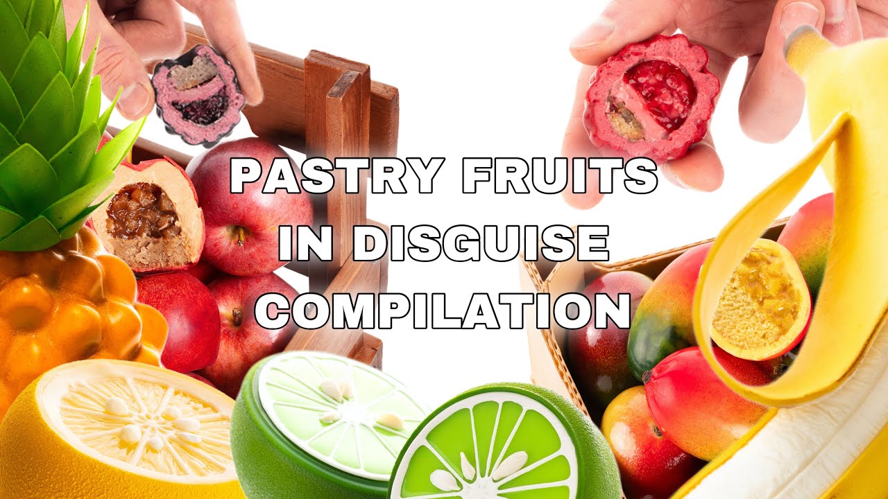 Pastry fruits in disguise compilation!