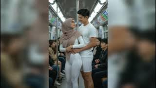 ASMR GIRL IN JAPANESE BUS | rush hour romance 