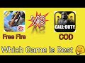 Free Fire vs call of duty|| Which Game is Best?🤔|| Call of duty vs free fire || free fire vs cod🔥