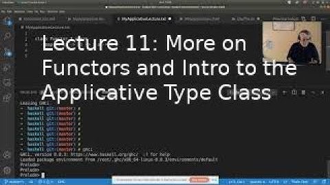 Lecture 12: Functors and Applicative Functors