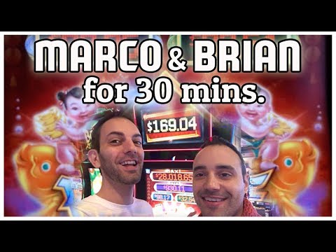 👶🐟 Fu Dao Le ➡ 30 Minutes with Marco 👬 at ARIA! ✦ Slot Machine Pokies w Brian Christopher