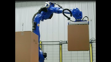 Palletizing & Wrapping Without A Pallet