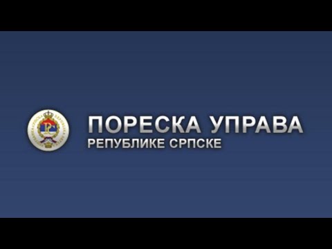 Webinar Poreske uprave Republike Srpske