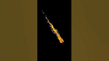 meteorite falling #meteorite #space #animation #adobeanimate #animate