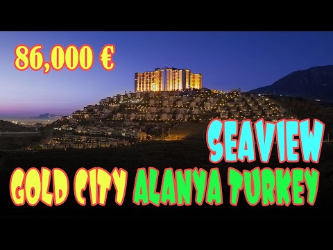 Gold city Alanya Turkey residential complex for sale, Mahmutlar 2022