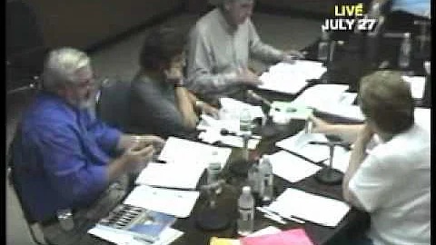 Foxborough School Committee Meeting - 7/27/07