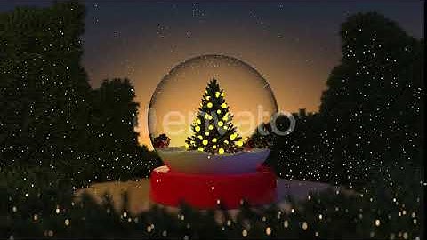 Snow Globe Dawn | Motion Graphics - Envato elements