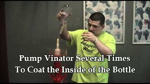 How to use a Bottle Vinator and Draining Tree at the Grape and Granary