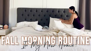 My Realistic Fall Morning Routine In A New House! | Christen Dominique