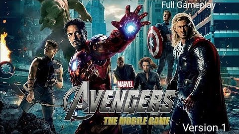 The Avengers: The Mobile Game Full Gameplay Walkthrough (No Commentary) (Version 1)