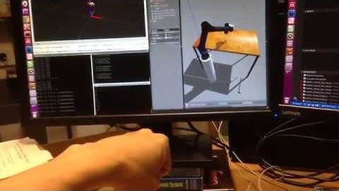 UR5 End Effector Position Control using Leap Motion (2/2)