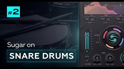 Using Sugar To Enhance Snare Drum (Add saturation, Distortion) | Process Beats
