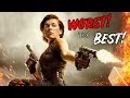 Ranking The RESIDENT EVIL Movies From WORST to BEST