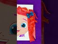 A hairy situation! 💇 Little Angel DIY Craft Pasta Party! #shorts