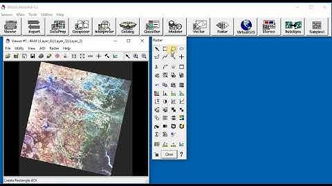HOW TO SUBSET AN IMAGE USING ERDAS IMAGINE