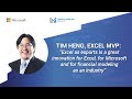 WHY EXCEL? Interview with Excel MVP Tim Heng